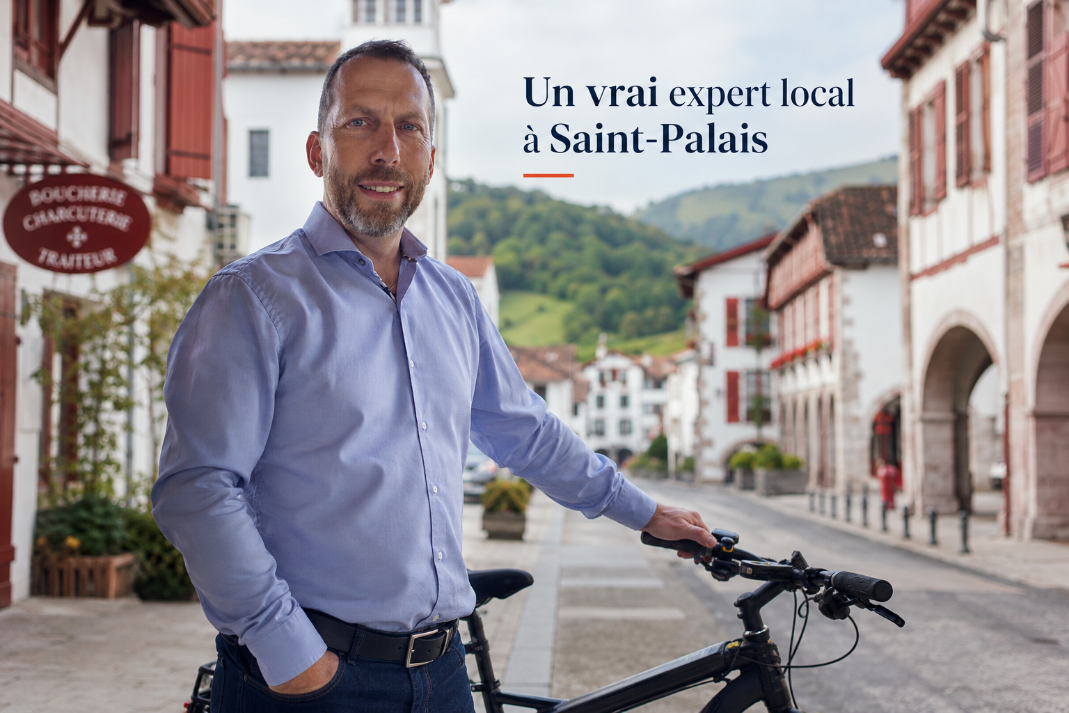 Emmanuel Coumeig, conseiller immobilier à Saint-Palais dans le Pays basque intérieur