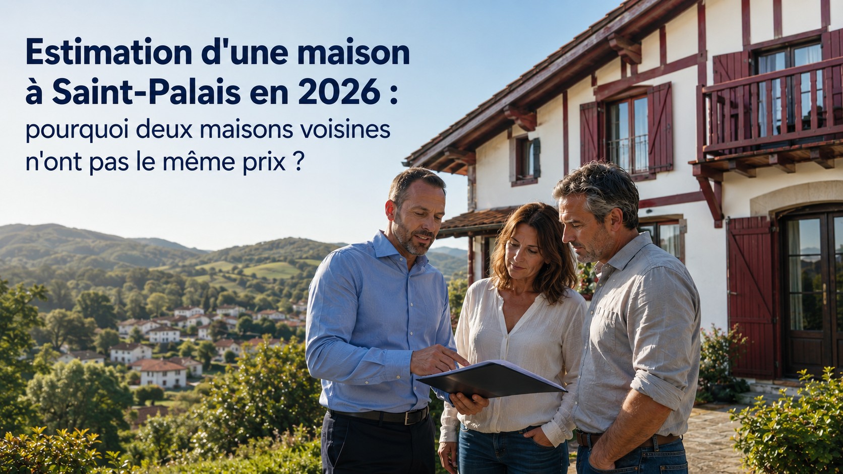 Estimation d'une maison à Saint-Palais en 2026 — Emmanuel Coumeig, conseiller immobilier IAD France